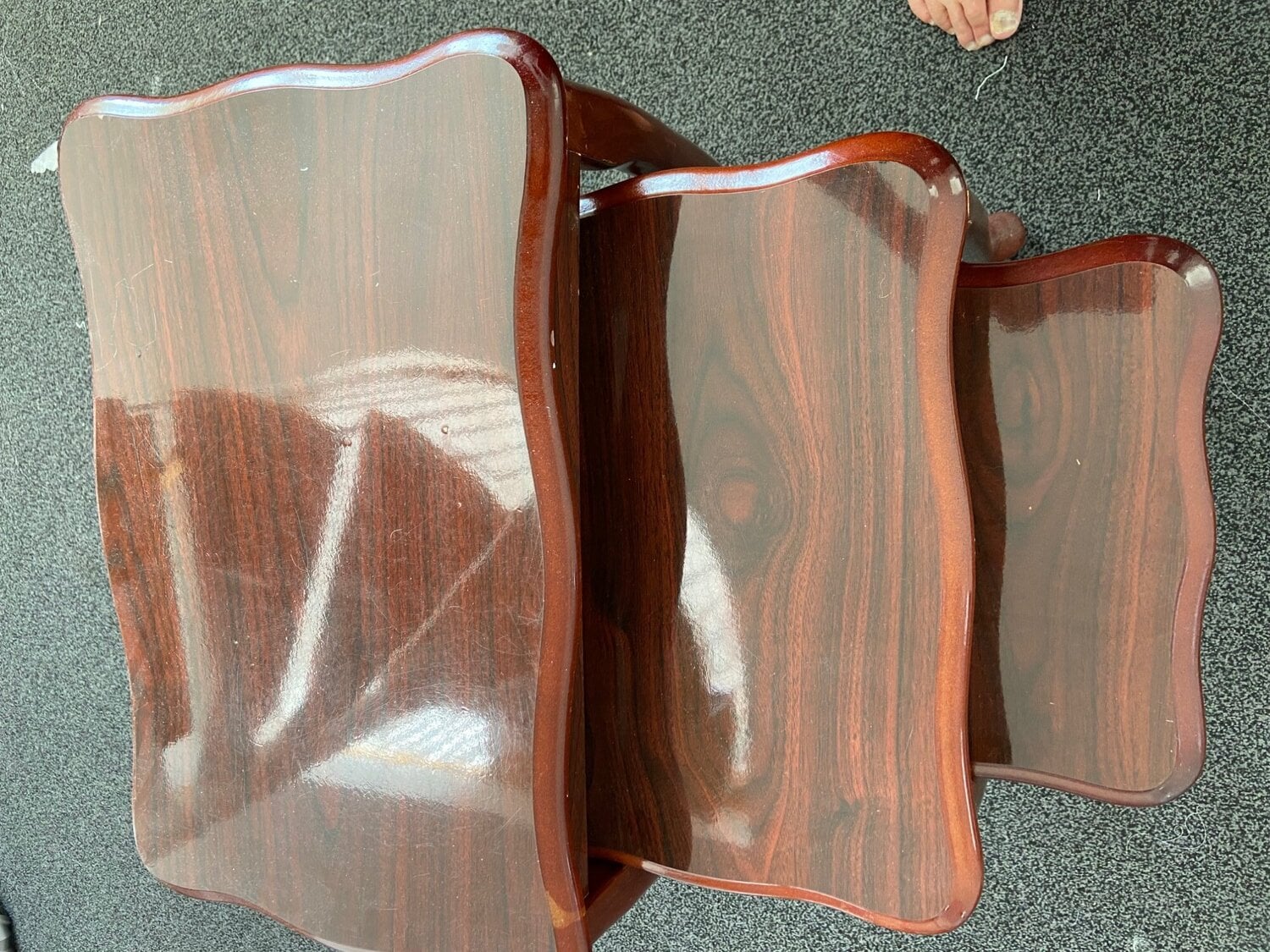 Nest of small 3 wooden tables - Furniture