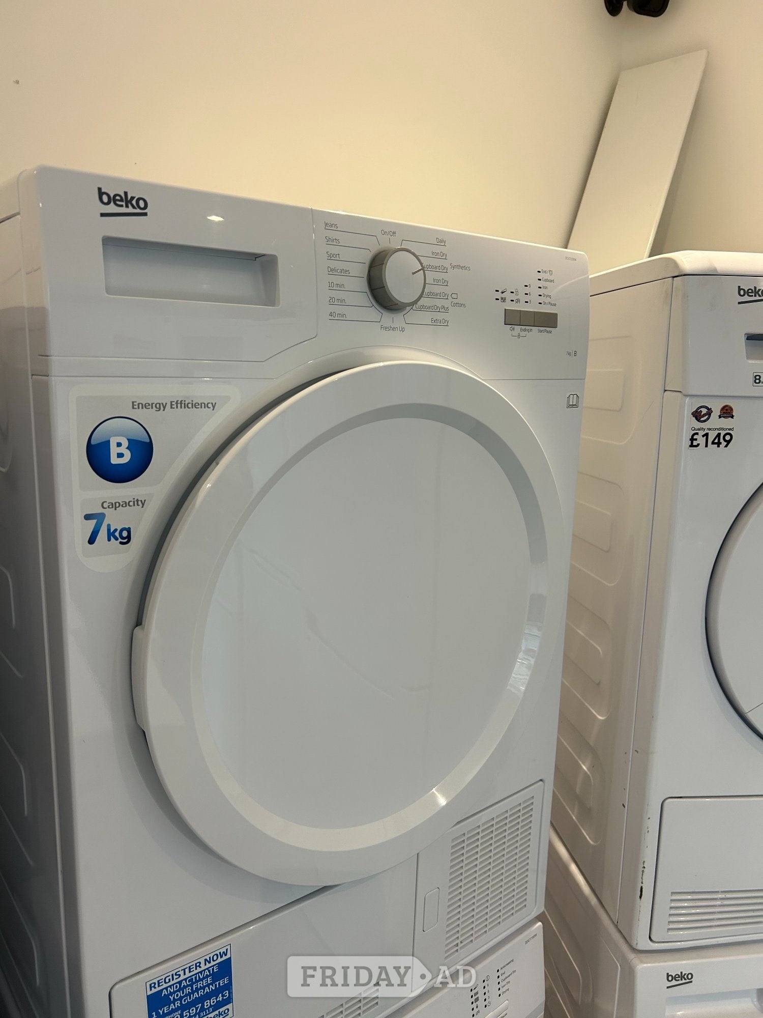 St. Leonards-On-Sea BEKO 7KG DRYER