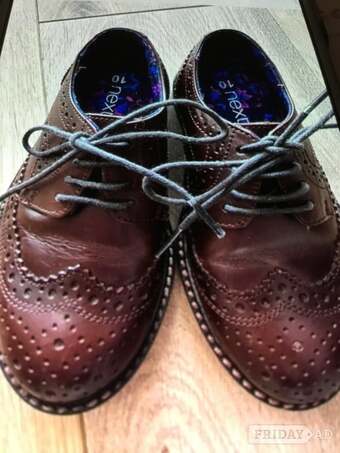 Next  Brown Brogues size 10 infants. Worn once.