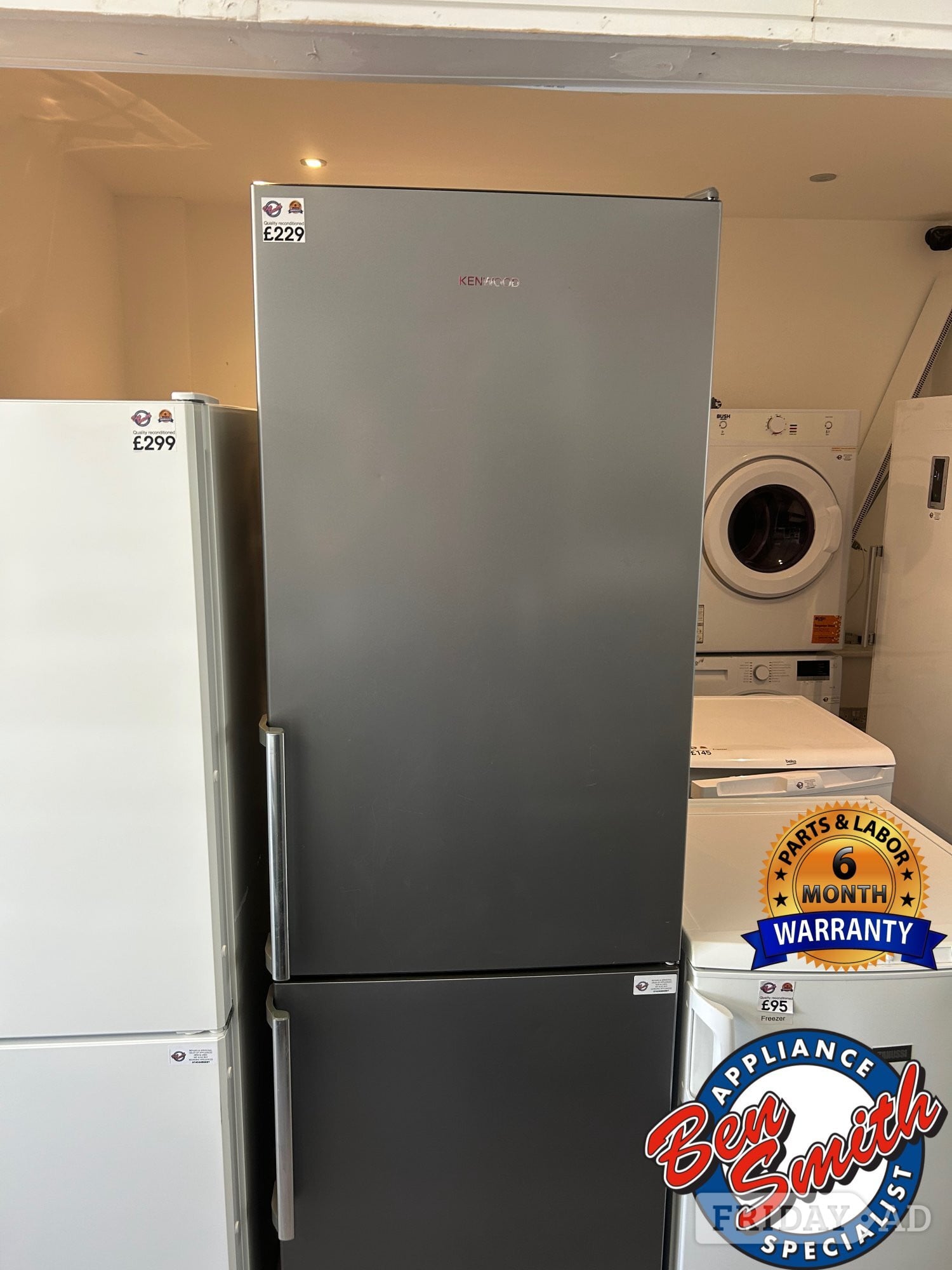 KENWOOD 60/40 FRIDGE FREEZER in St. Leonards-On-Sea