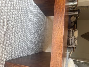 Large side table or coffe table. Heavy mango wood