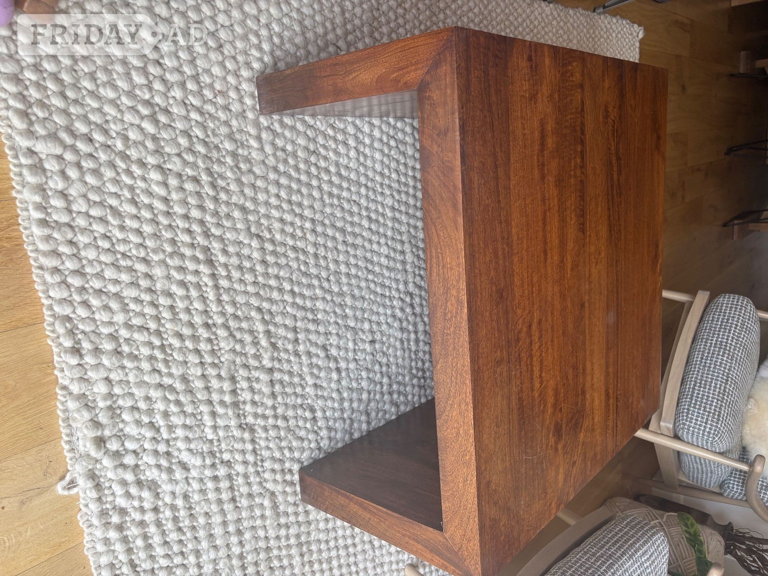 Large side table or coffe table. Heavy mango wood