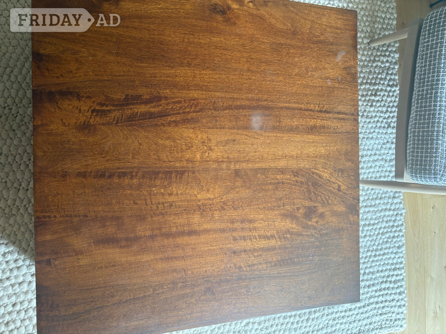 Worthing Large side table or coffe table. Heavy mango wood