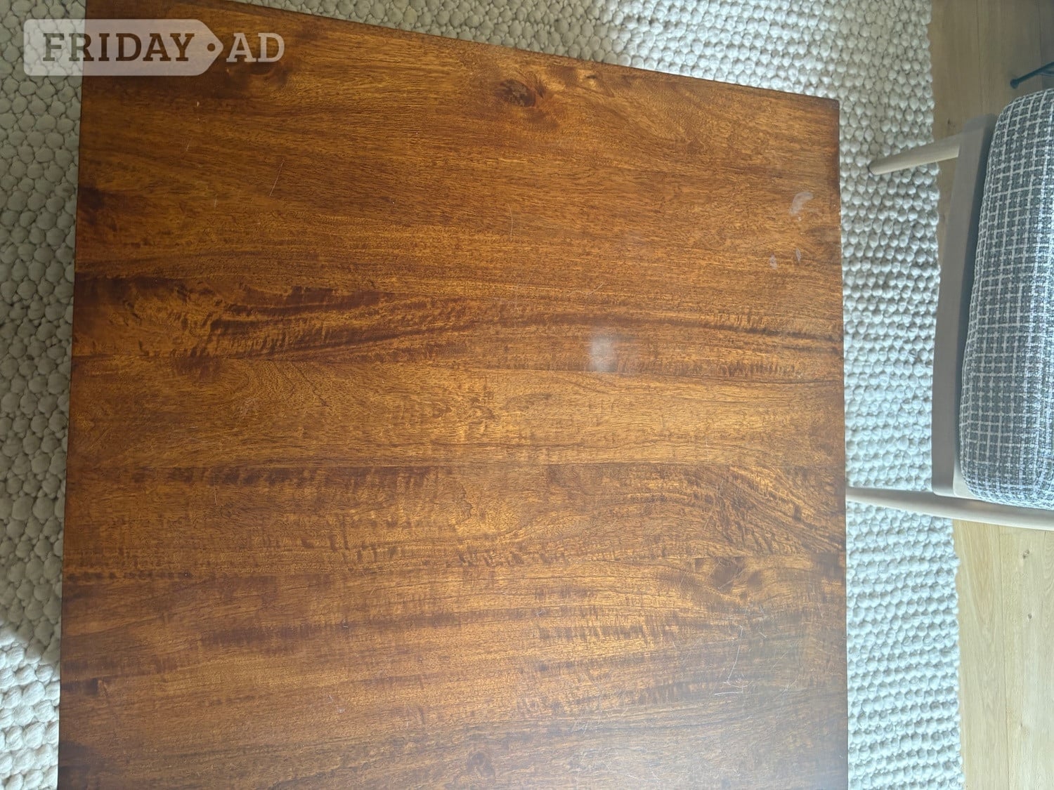 Large side table or coffe table. Heavy mango wood - Furniture in Worthing