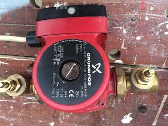 GRUNDFOS central heating pump 