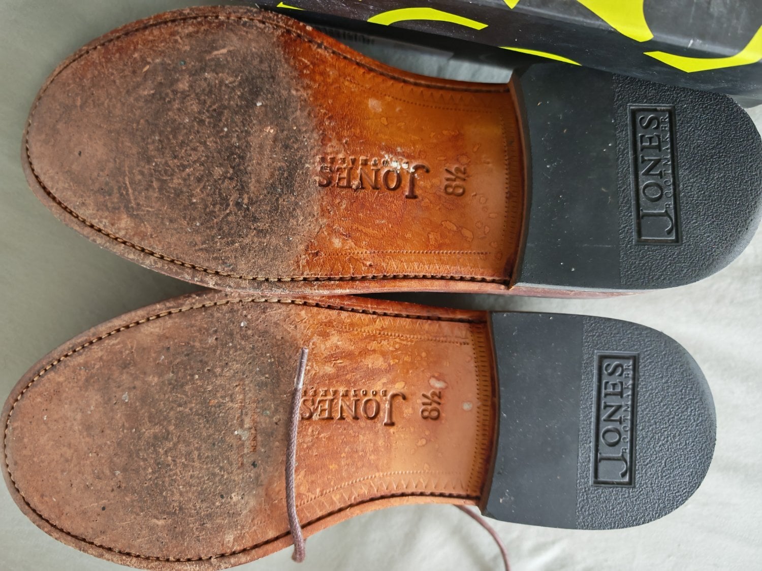 Milford style tan leather shoes (UK 8.5) - Clothing, Footwear & Accessories