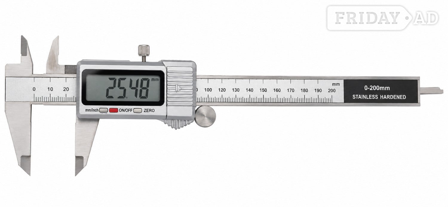 Digital Vernier Caliper (0–300 mm) 