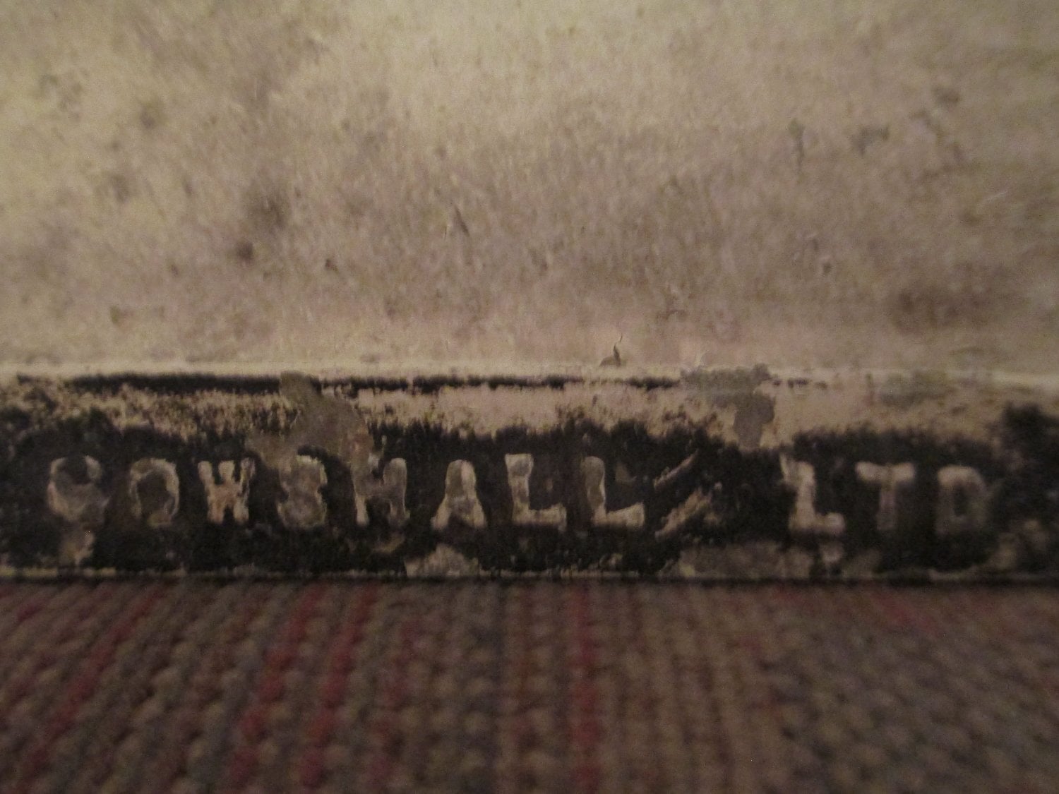 A VINTAGE BRITISH ROAD SIGN WITH REFLECTORS