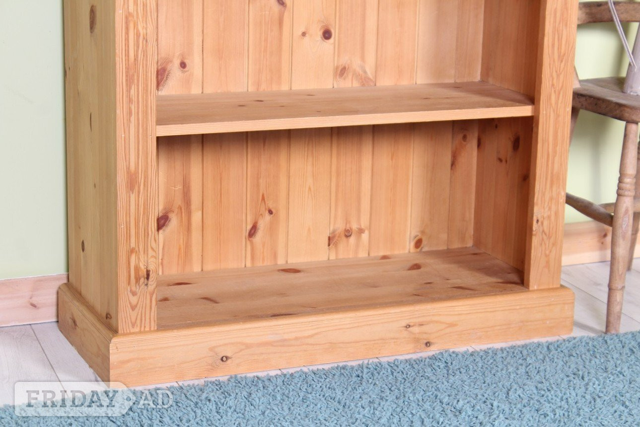 UK Delivery - Large Farmhouse Style Pine Bookcase