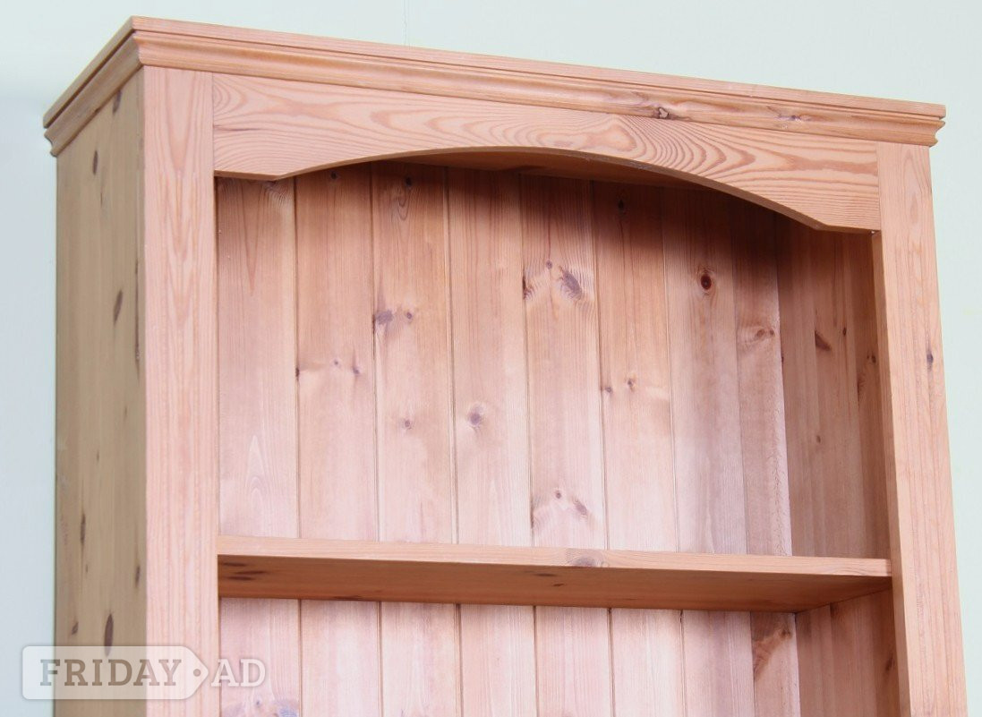 Hailsham UK Delivery - Large Farmhouse Style Pine Bookcase