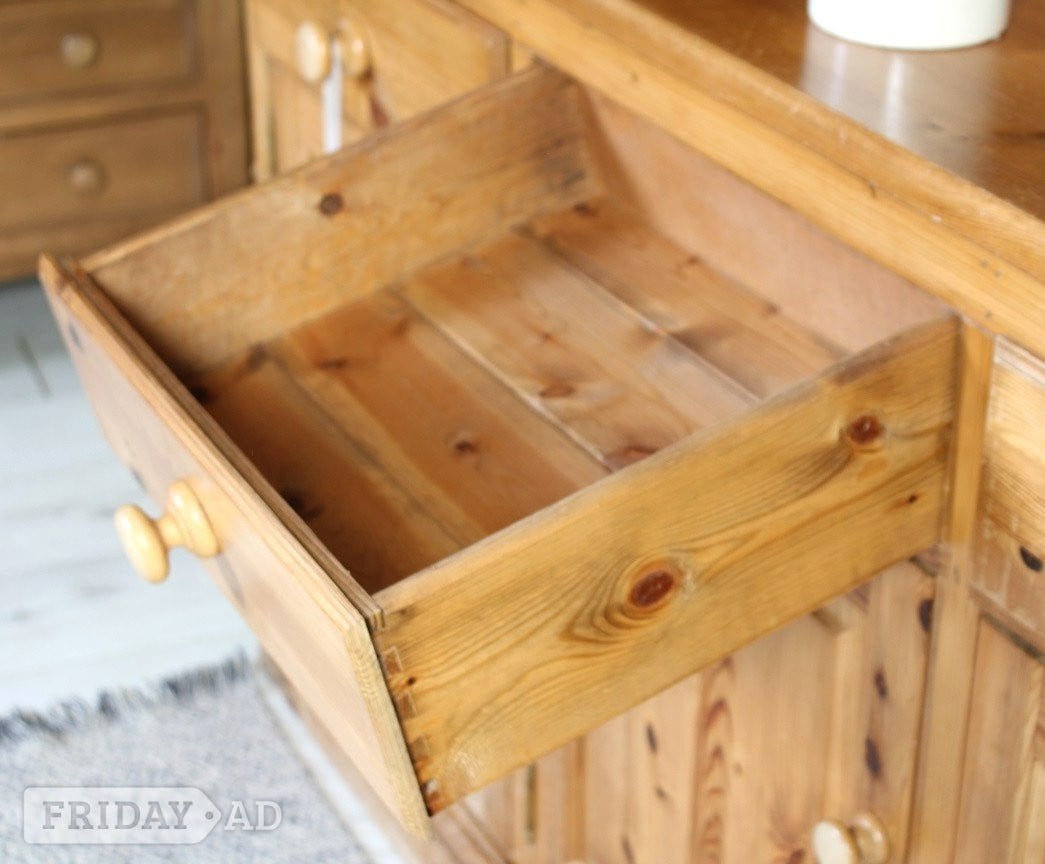 UK Delivery - Large Cottage Farmhouse Pine Welsh Dresser Perfect 