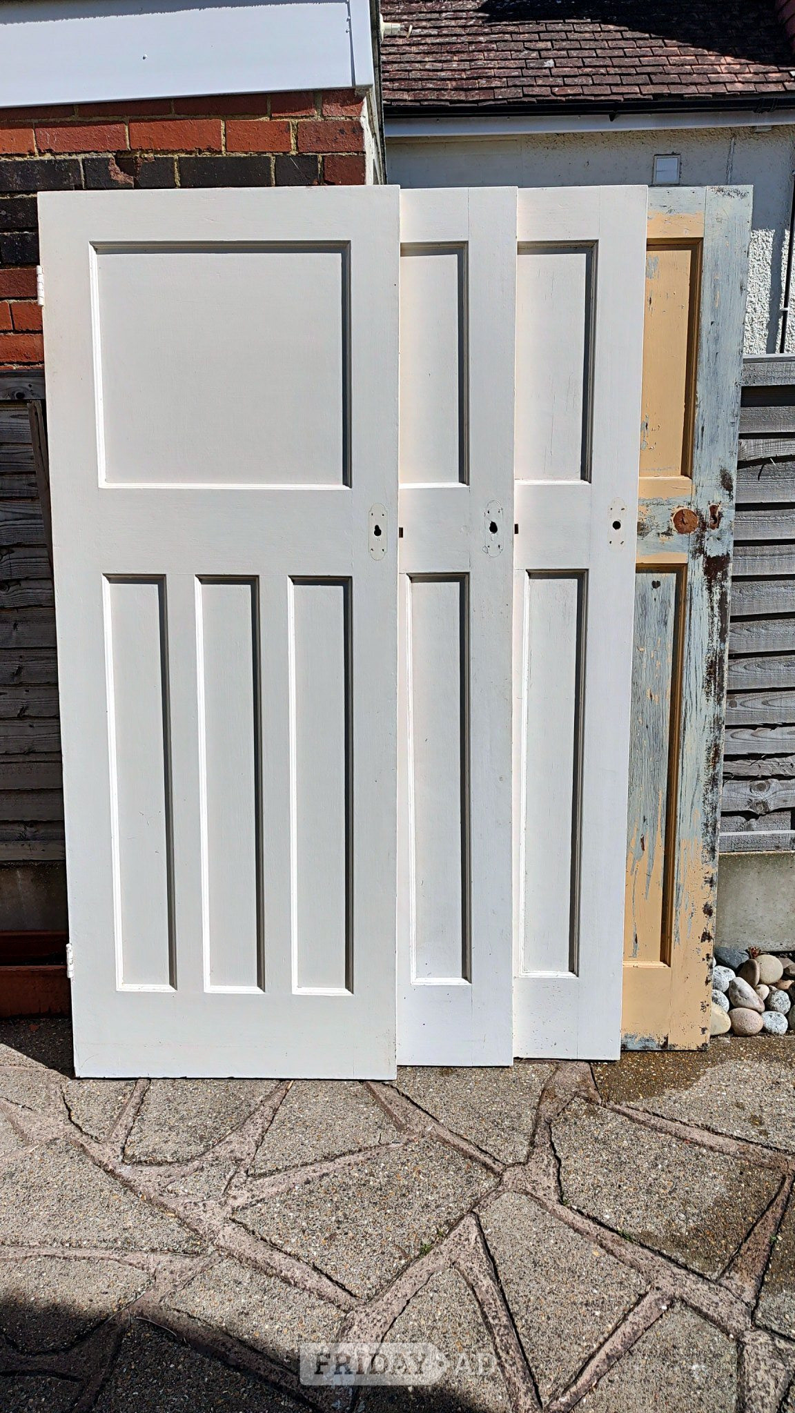 Four Original 1930s Internal Panelled Doors in Horsham