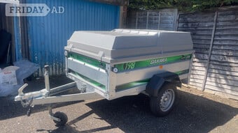 Daxara 198 Trailer – 750kg – With Lid and spare wheel- Excellent 