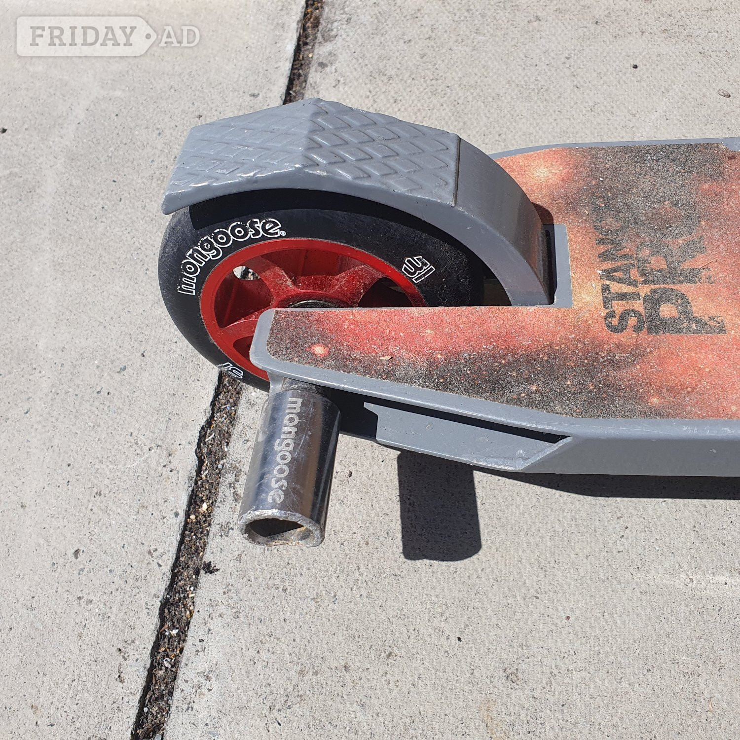 Mongoose Stance Pro Scooter With Pegs - Baby & Kids
