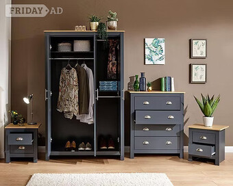 LANCASTER 4 PIECE SET - BLUE