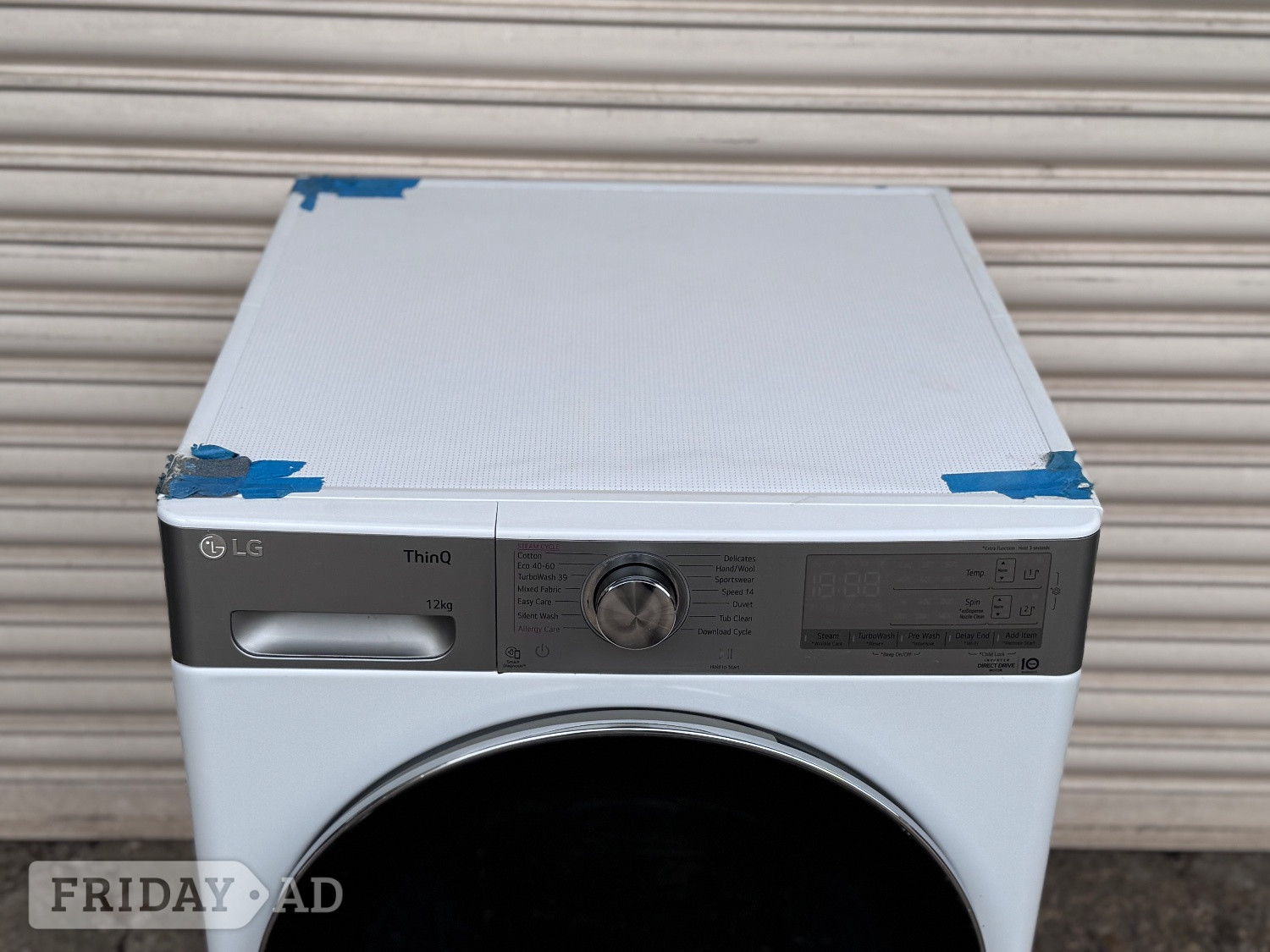 Romford LG direct drive thinQ 12kg EZdispens turbowash washing machine 3 