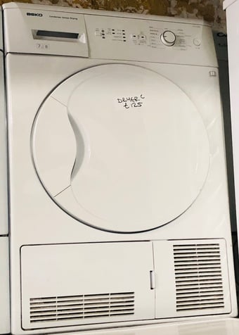  7kg load  Beko condenser tumble dryer in Good working order