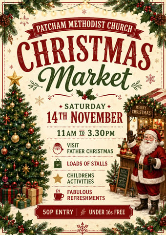Patcham Methodist Church Christmas Market 