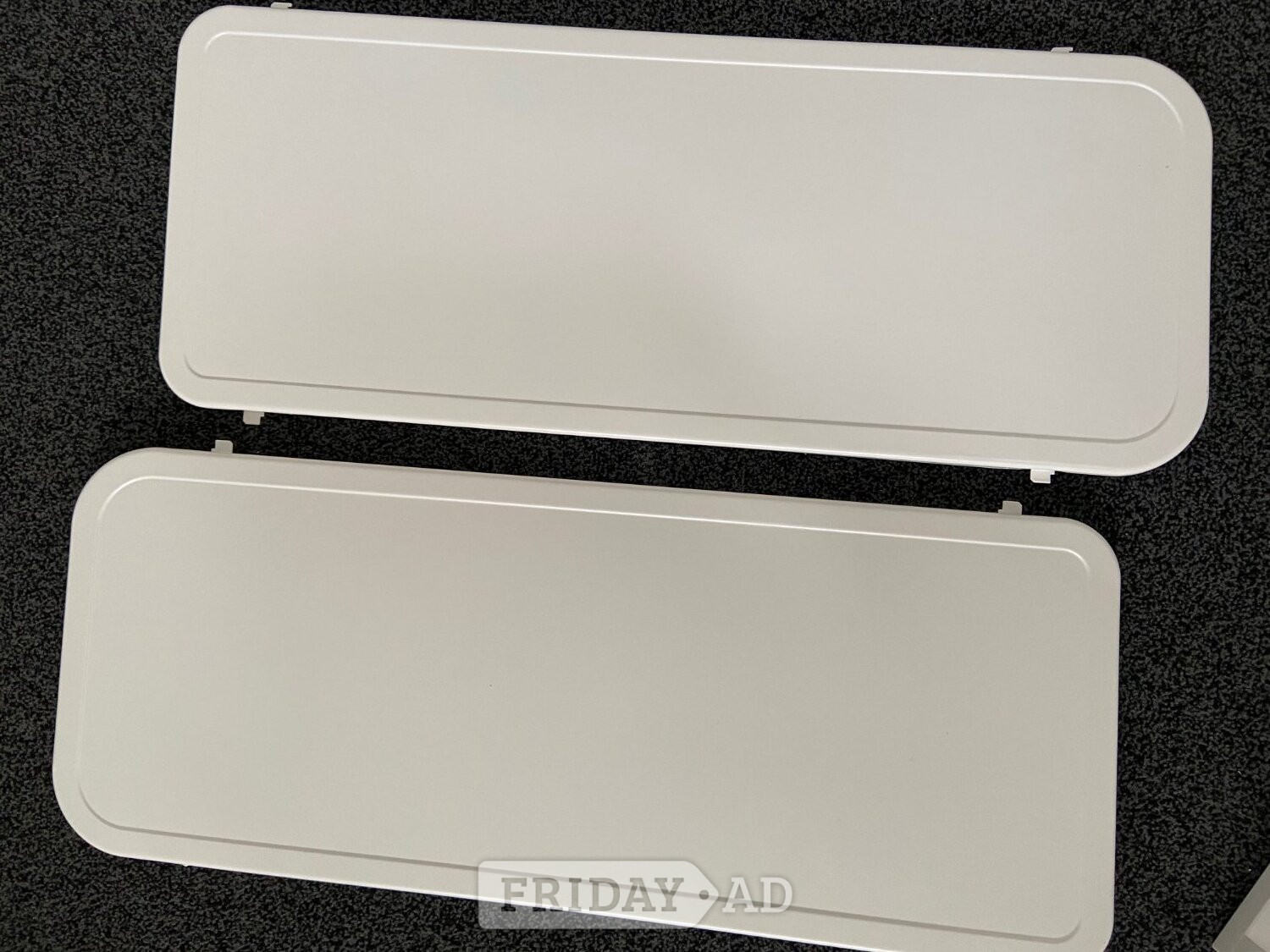 IKEA work gaming metal white steel table - Furniture