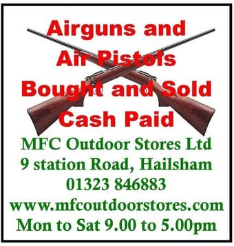 Sale, service and repair of Air guns, Spring, Gas and Pneumatic.