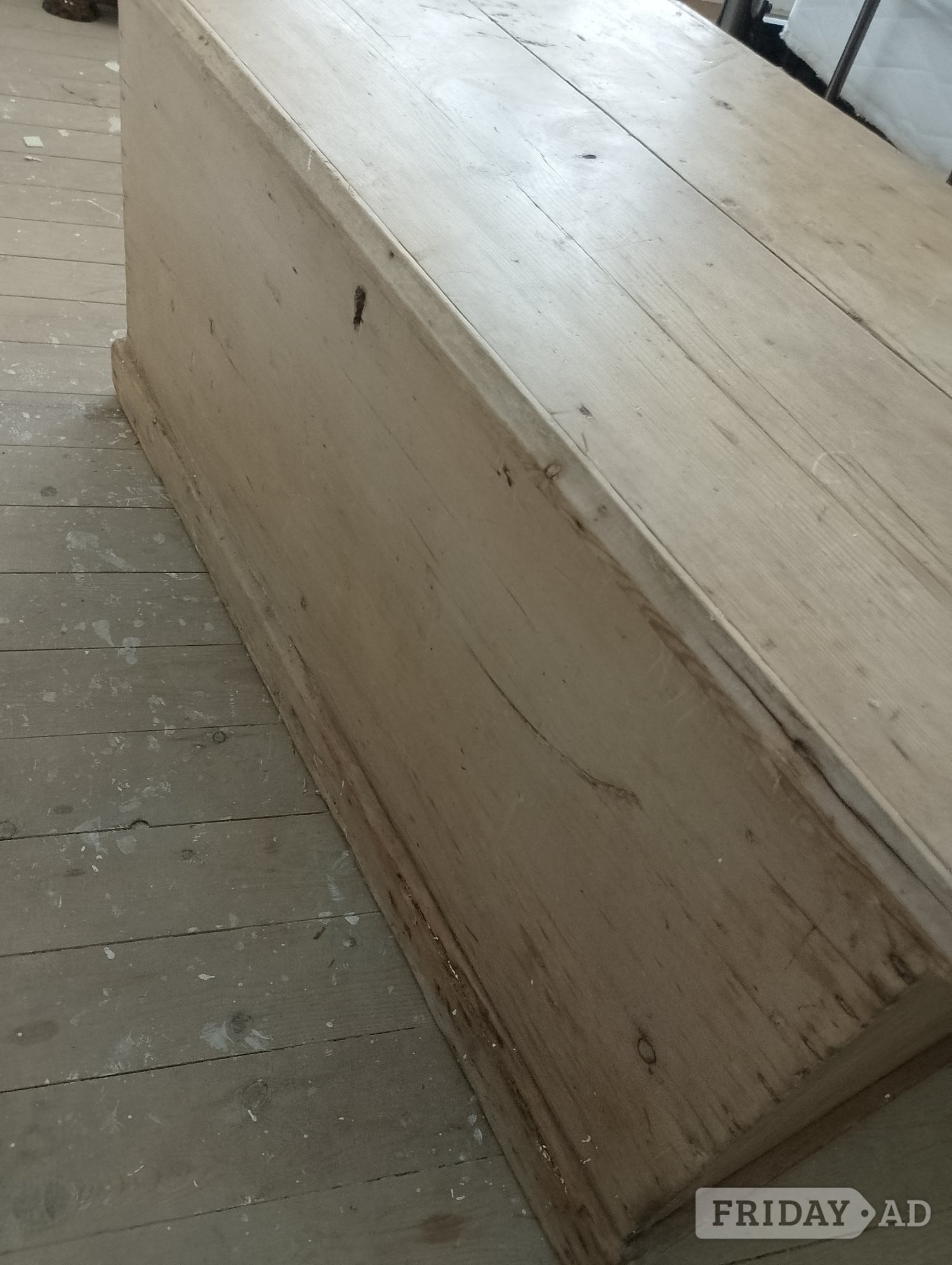 Vintage Pine Blanket Chest  - Furniture