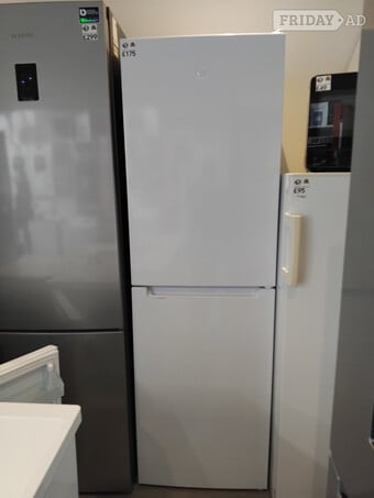 Indesit tall fridge freezer white 