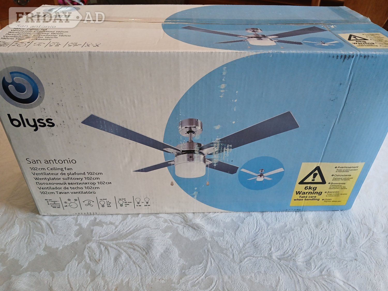 Fan 3 speed ceiling fan in Horsham
