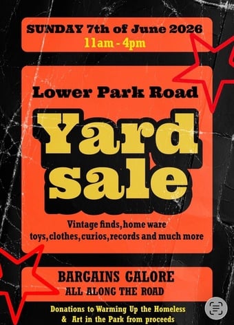 LOWER PARK ROAD YARD SALE