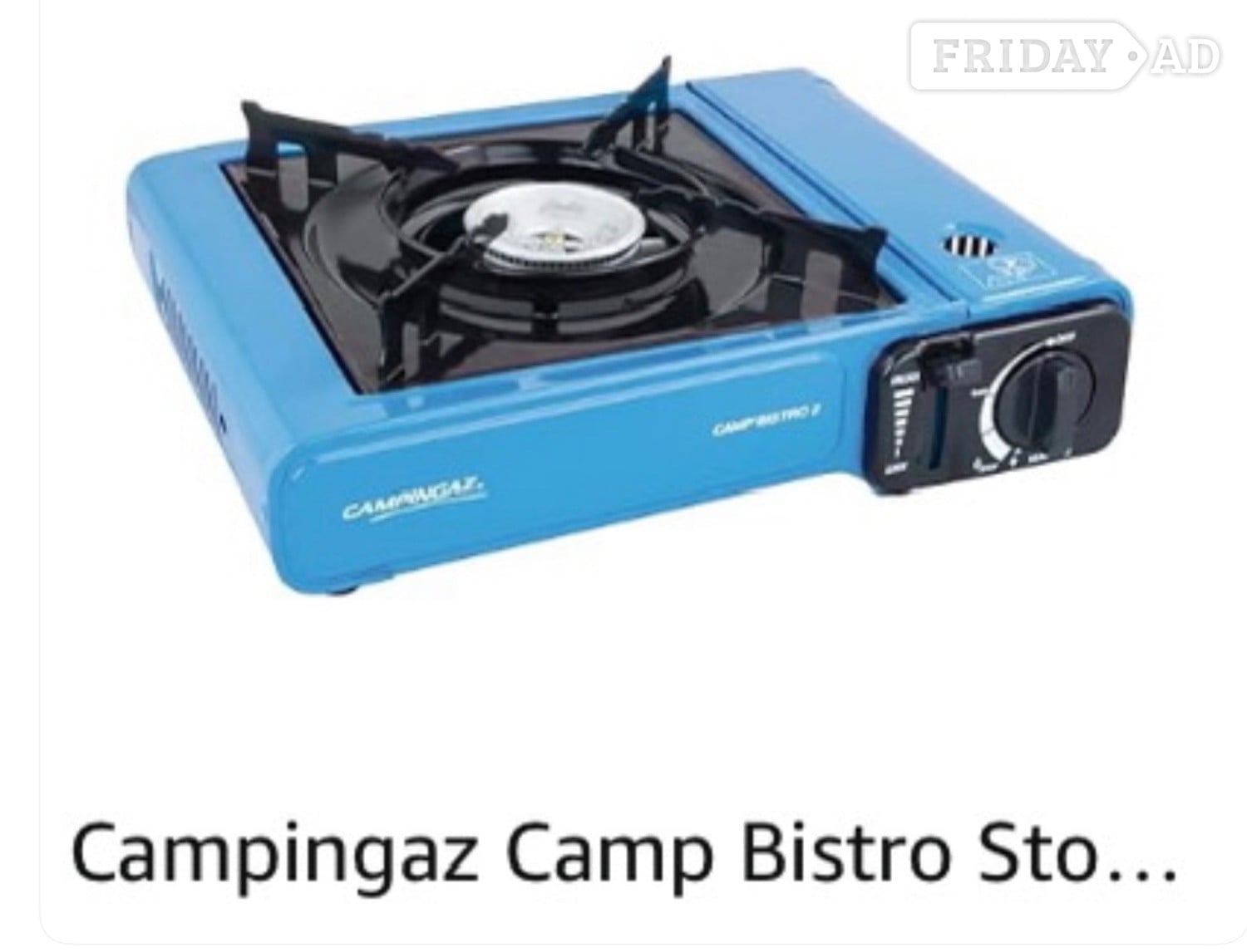Camping gaz stove with three spare gas cylinders in Fareham