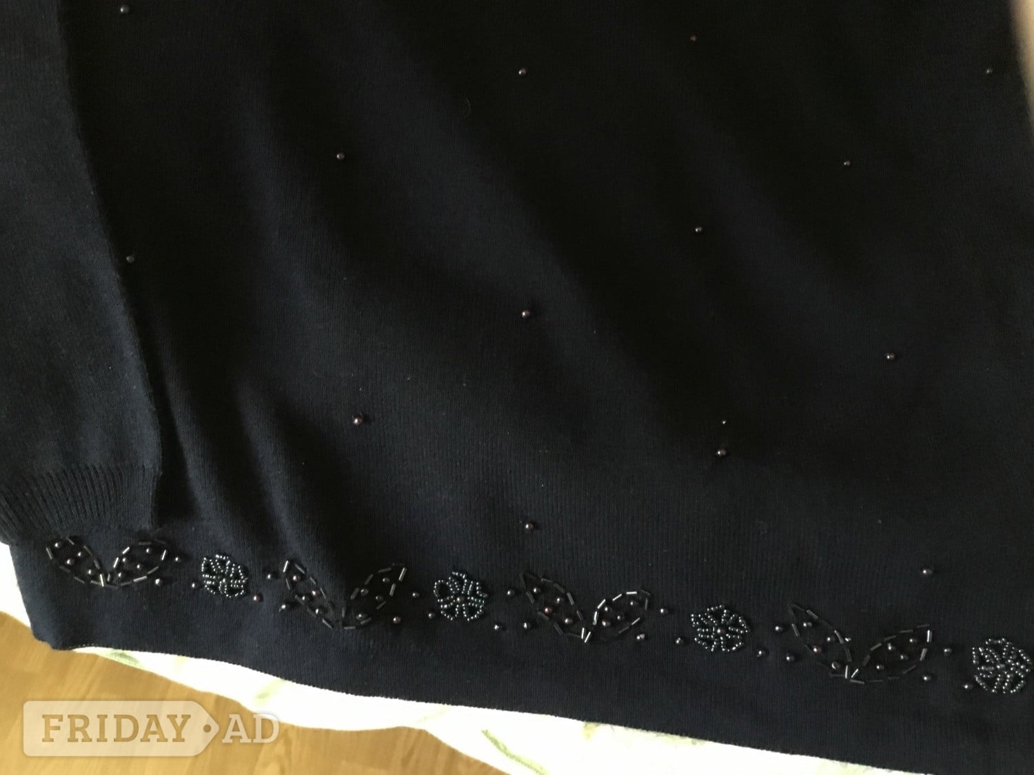 Llantwit Major New with tags Akal embellished jumper Navy blue