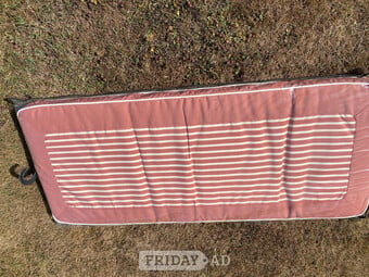 2 Seat bench cushion
