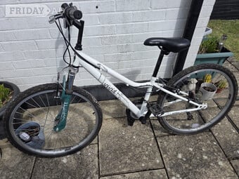 Appollo girls bike for age 8 to 12 years.