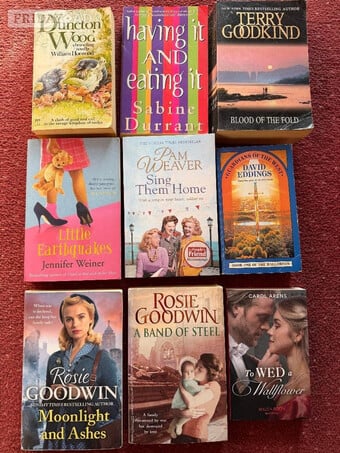 Mixed paperbacks 4 for £1