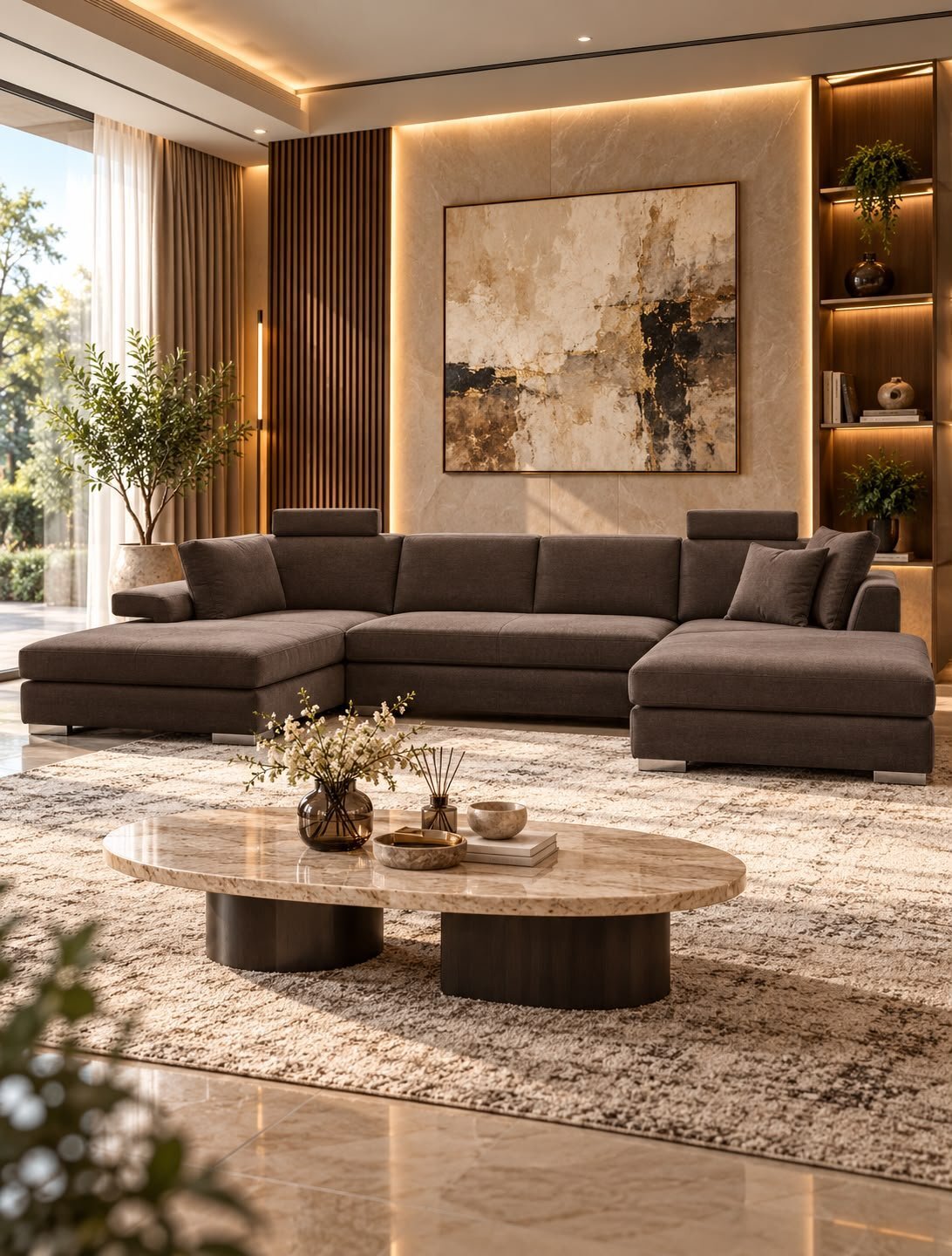 Modern and luxury sofa 
