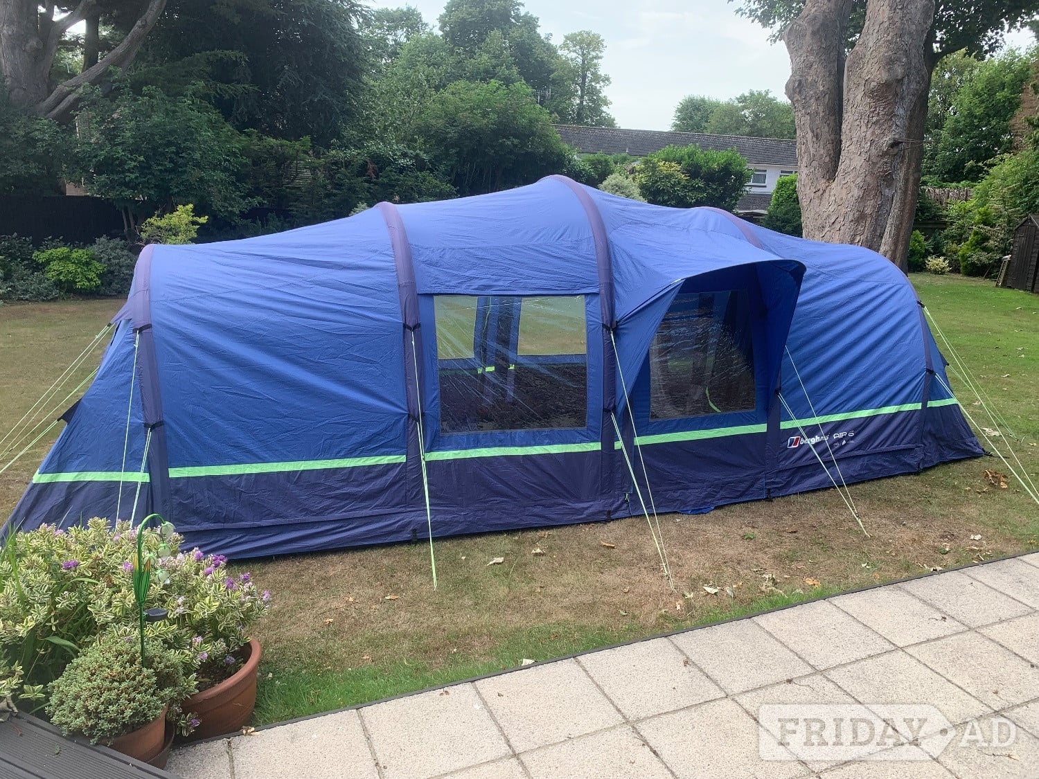 Worthing Berghaus 6 Berth Air Tent