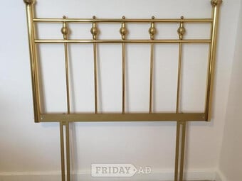 BRASS HEADBOARD for Single Bed