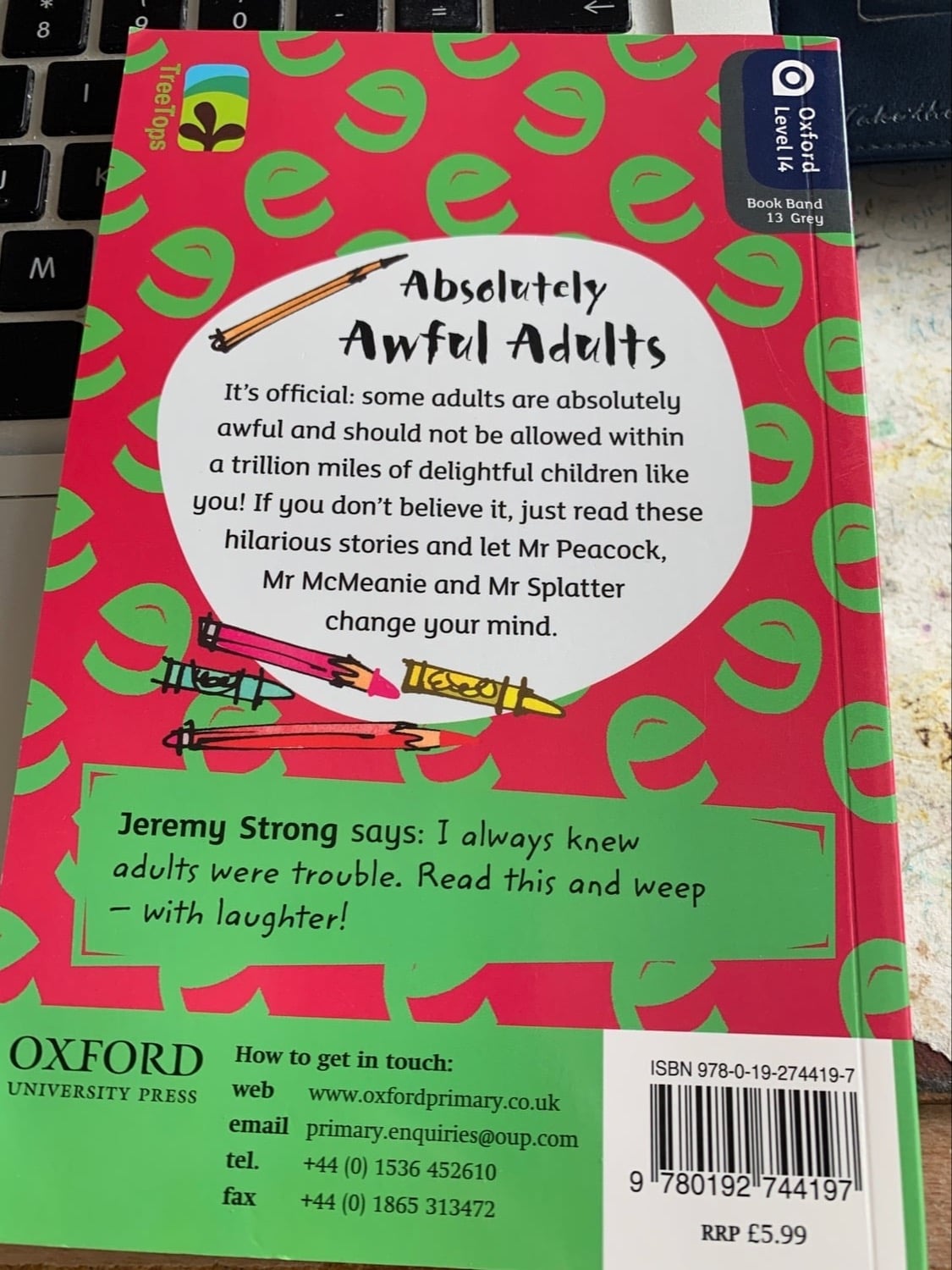 Absolutely awful adults kids book
