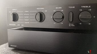 Audiolab 8000P & 8000C - hi-fi Power and pre amplifiers.