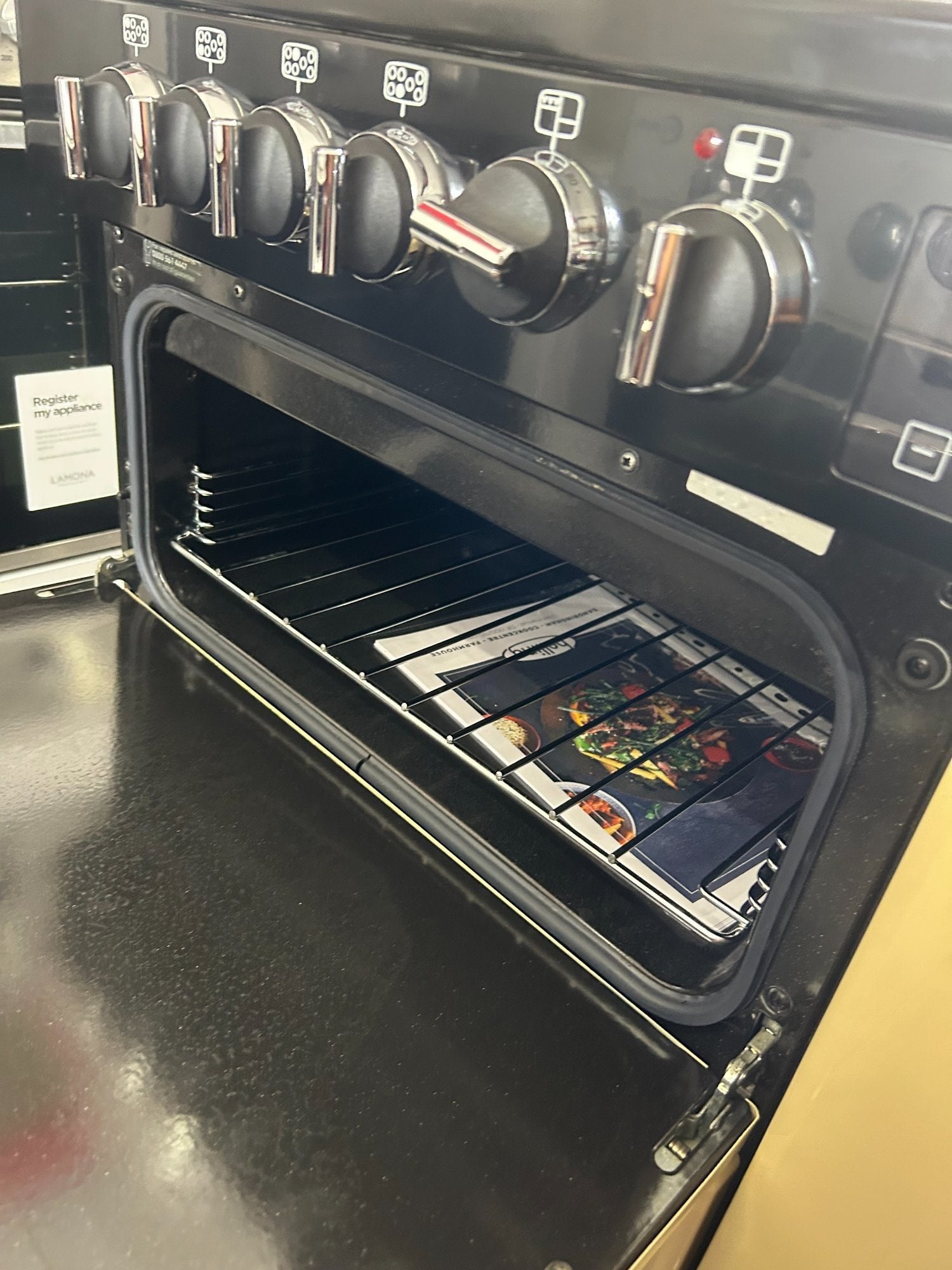 BELLING FARMHOUSE DUEL FUEL RANGE COOKER