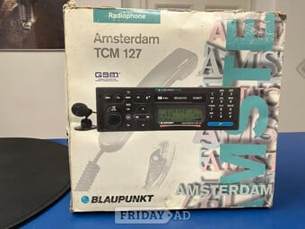 Blaupunkt Amsterdam TCM 127 In car radiophone/cassette.