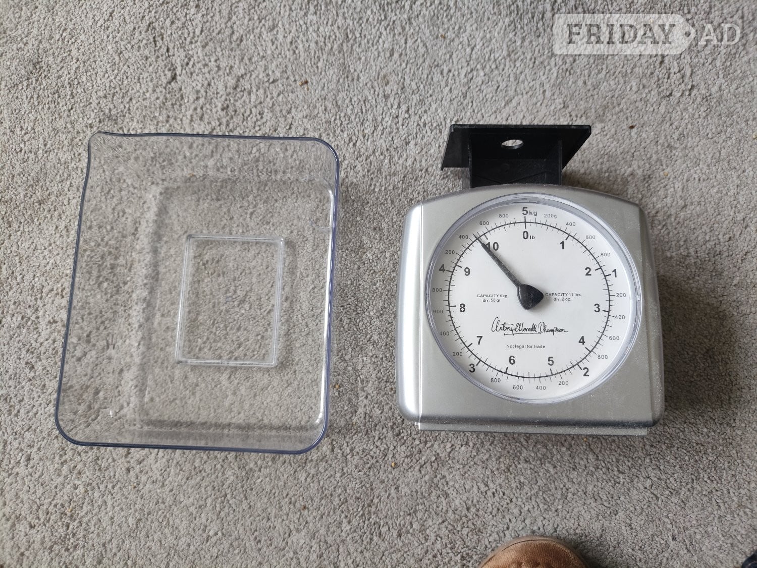 Anthony Worral Thompson 5KG scales in Weston-Super-Mare