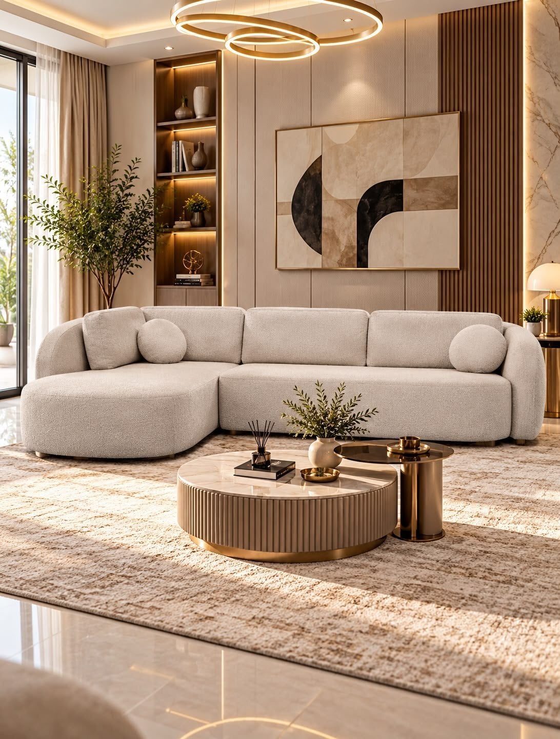 Modern and luxury sofa