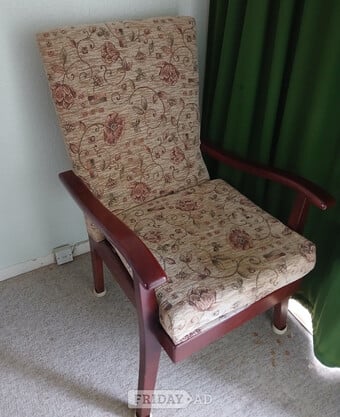 Tapestry easy chair 