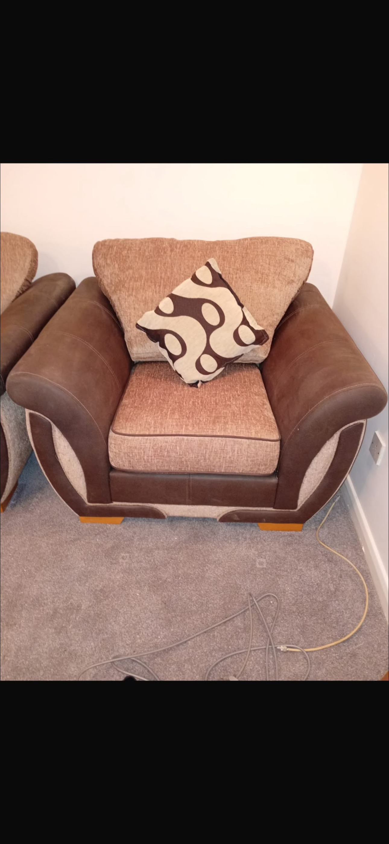 Brighton 3 seater sofa great condition and 2 extra 1 seater used condition