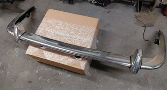 9Jaguar MK10 420G BUMPERS FRONT & REAR 