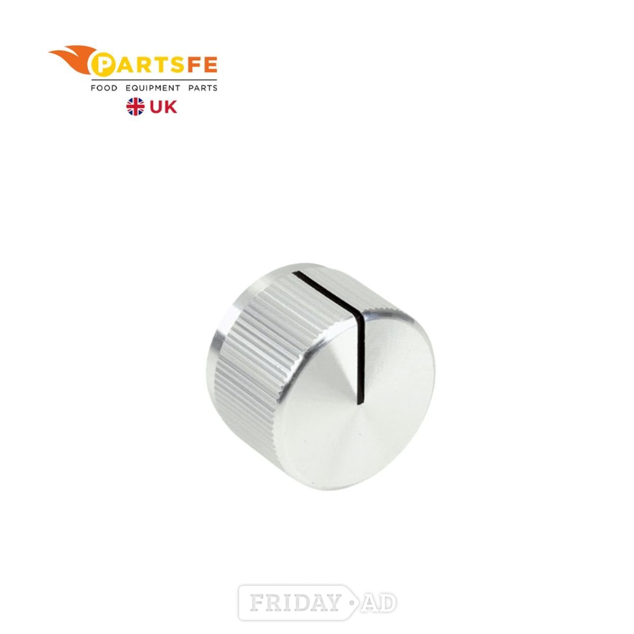 Southbend 1174749 Silver Knob W/Black Pointer in Manchester