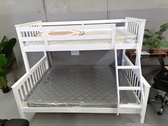 Trio Wooden bunk bed Frame