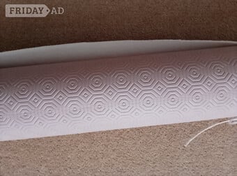 Beige Table Heat Protector Felt Backed