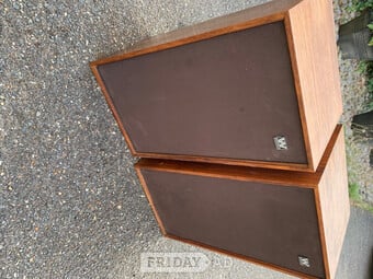 Wharfedale vinrage speakers pair Linton