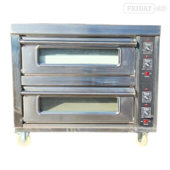 Electric Heavy Duty Commercial Pizza Baking Oven - 2 Deck 